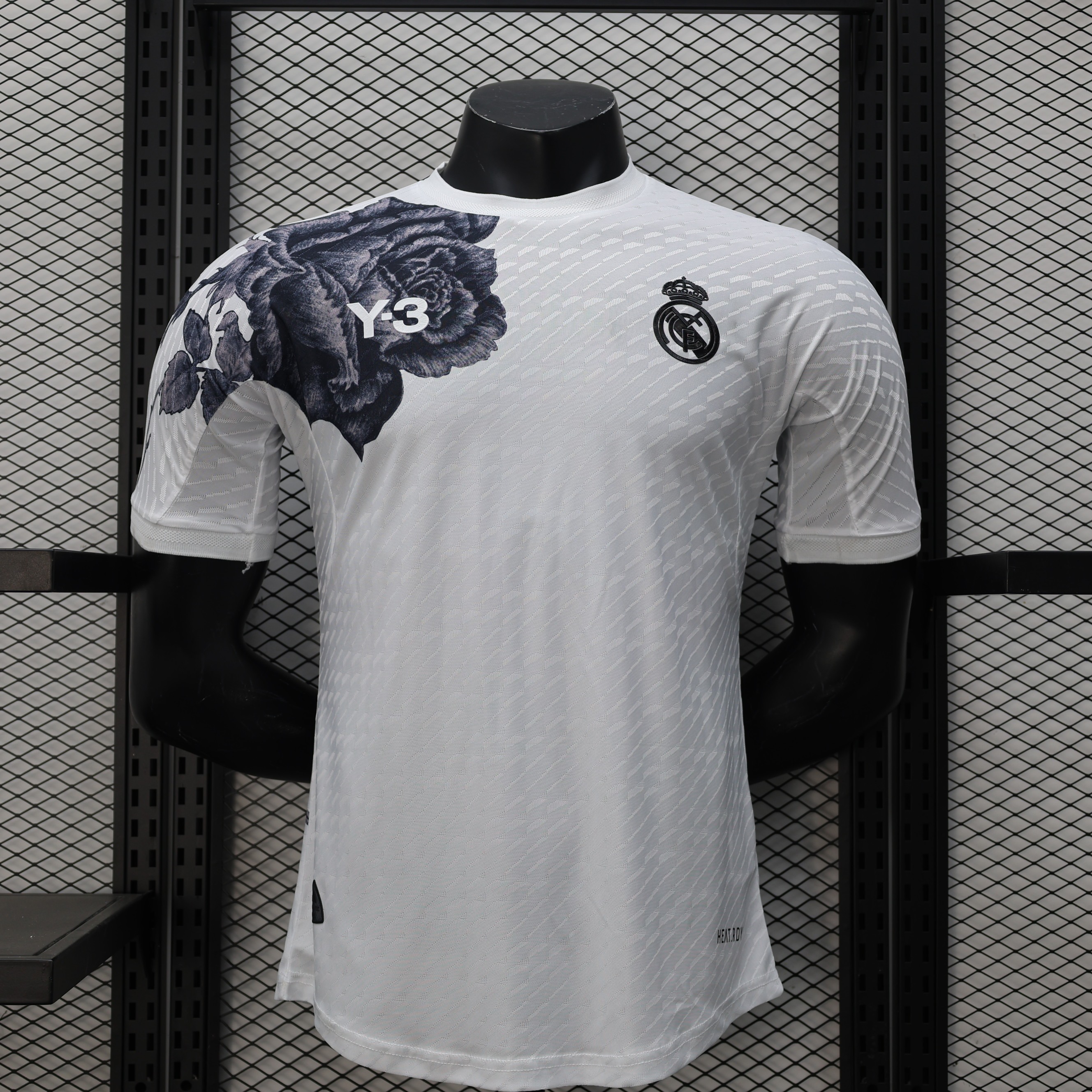 2023/24 Real Madrid Y-3 Fourth Player Version Jersey white Kit