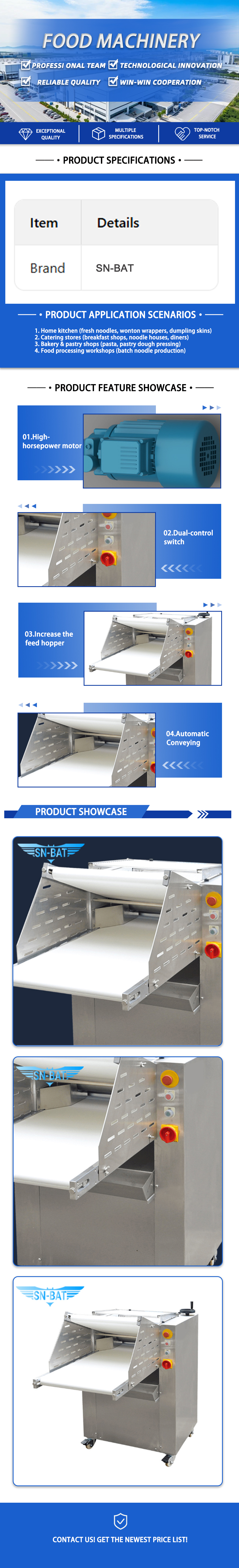 Dough Sheeter / Noodle Press