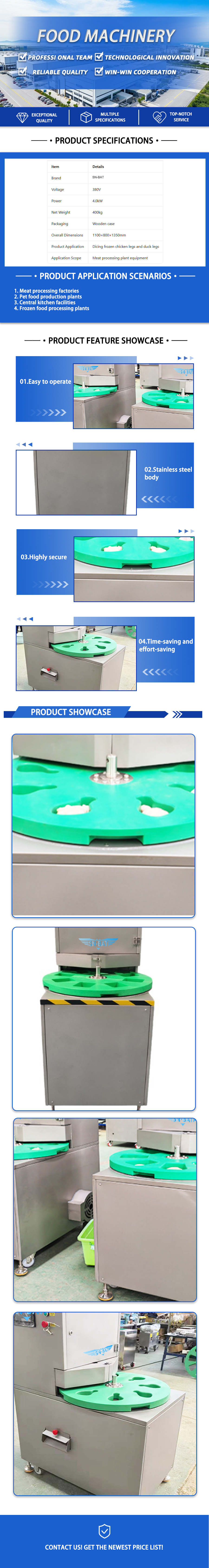 Frozen Meat Cutter