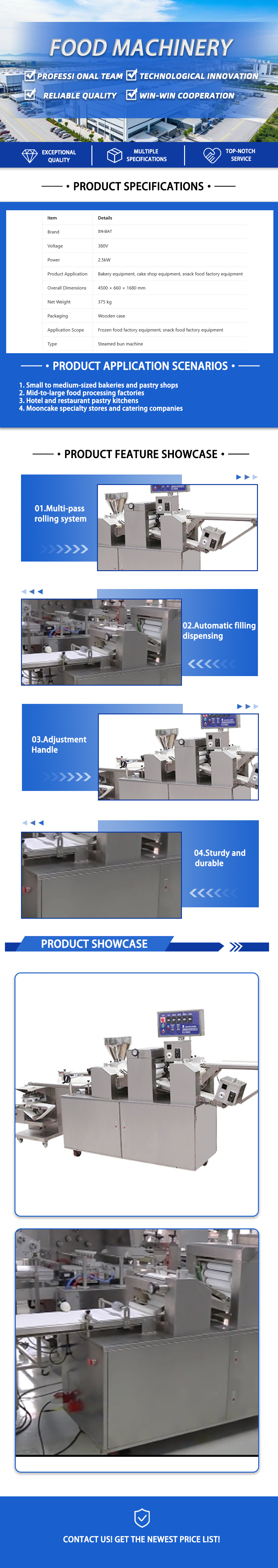 Moon Cake Molding Machine