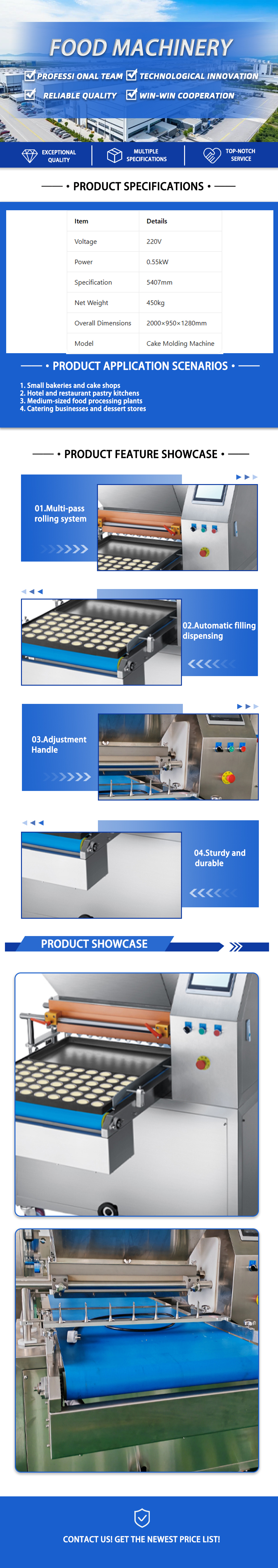 Cake Forming Machine