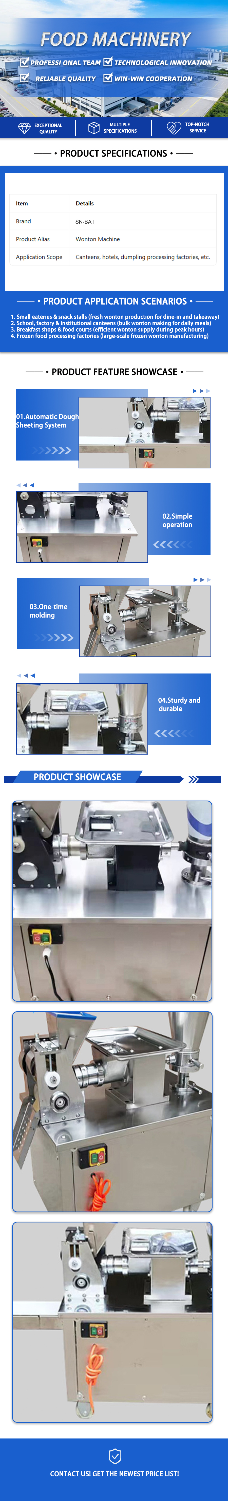 Wonton Machine