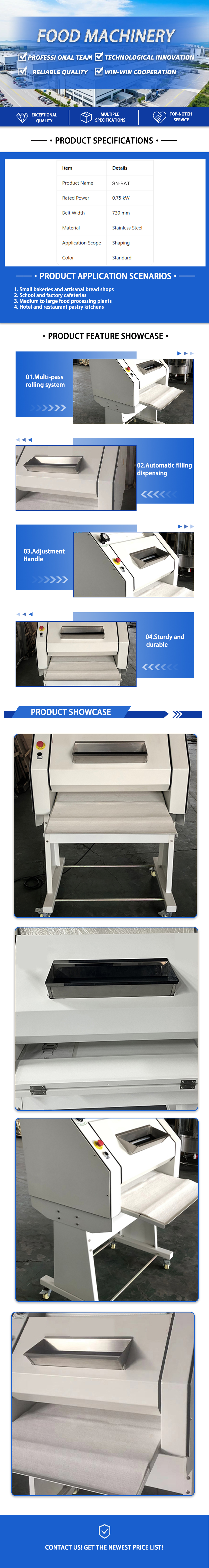 Bread Molding Machine