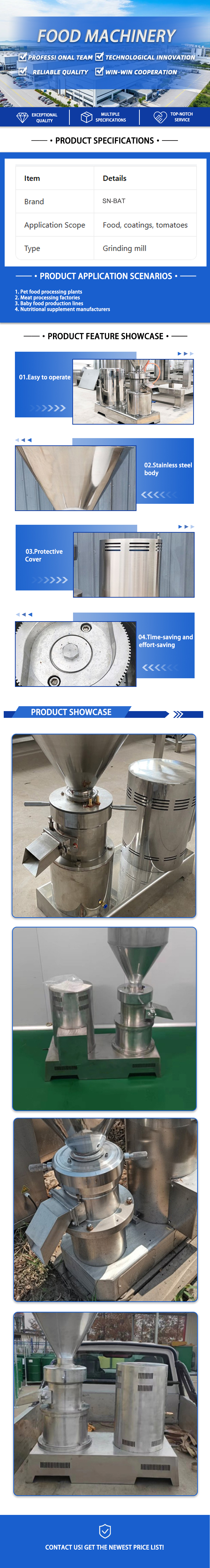 Bone Grinder / Bone Paste Machine