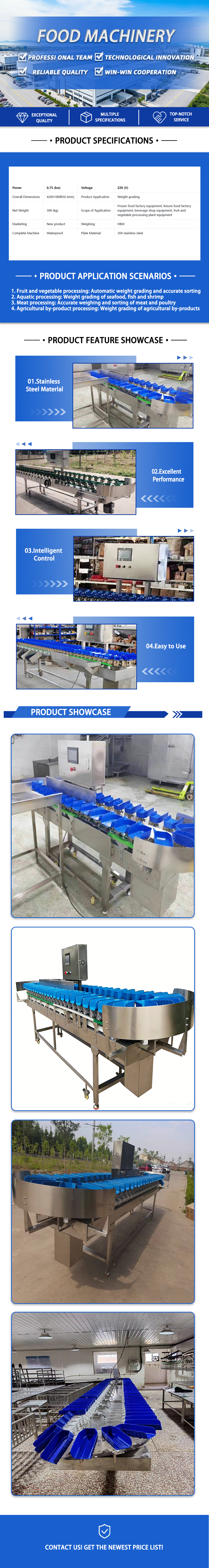 Grading & Sorting Machinery