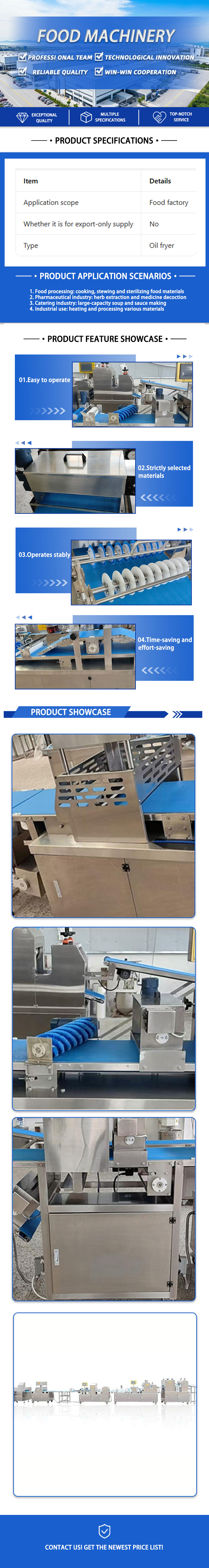 Multifunctional / Continuous Fryer