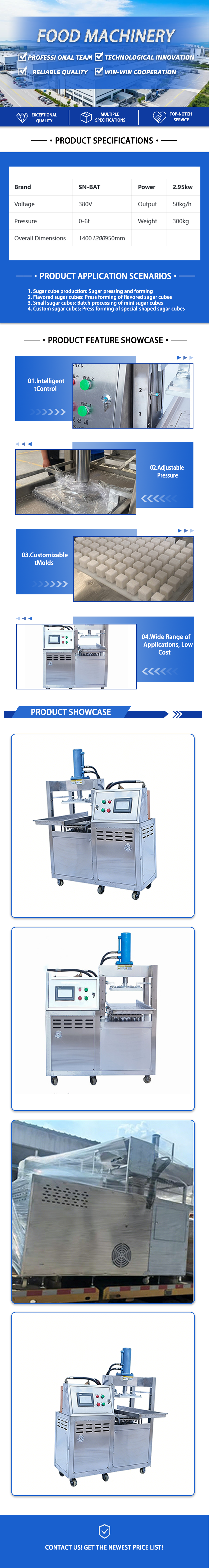 Biscuit, Pastry & Candy Forming Equipment