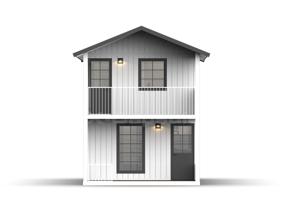 K60-D2 Two-storey Multi-room Modular House