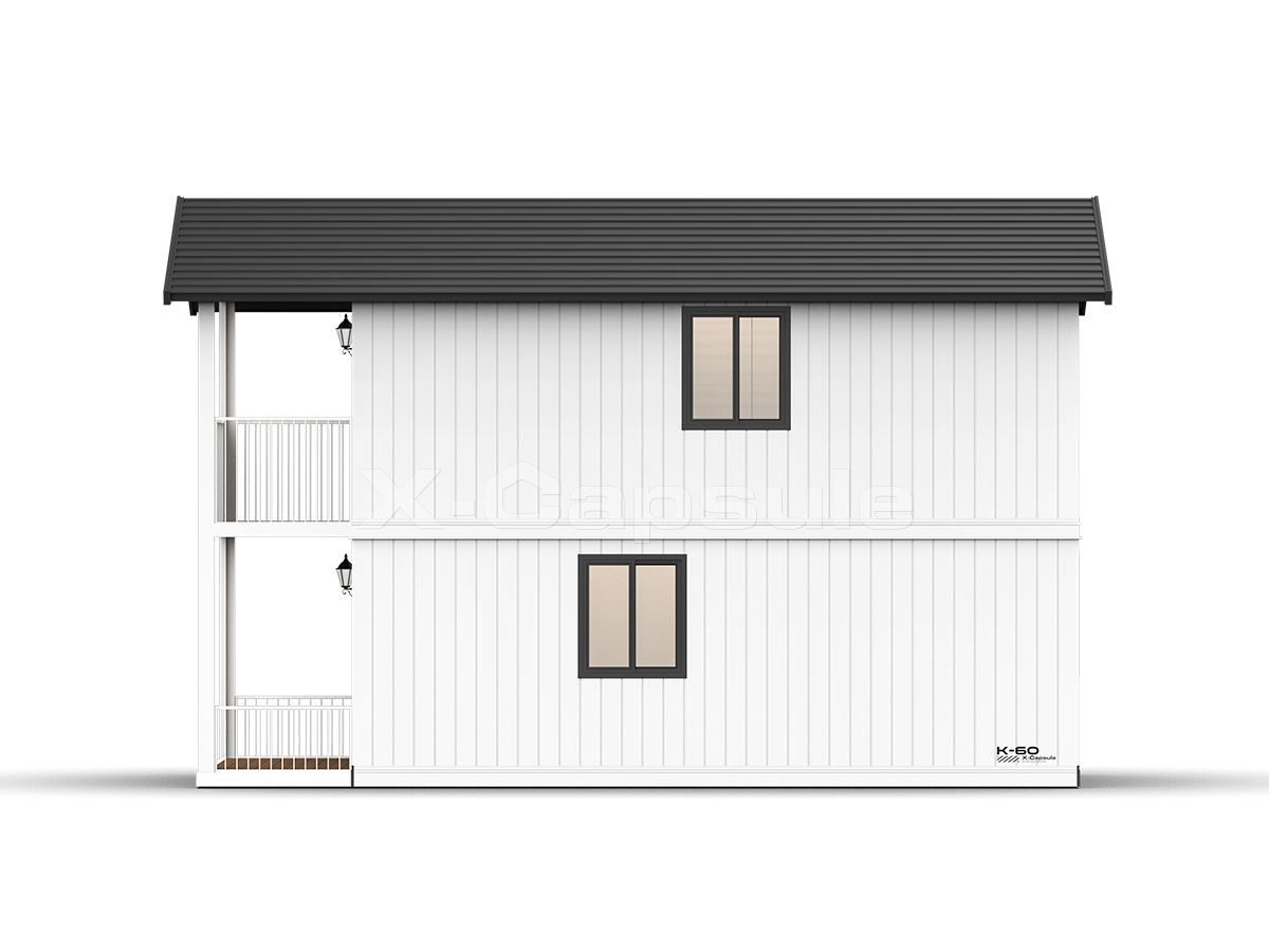 Carlo KD-60 Two-storey Multi-room Modular House