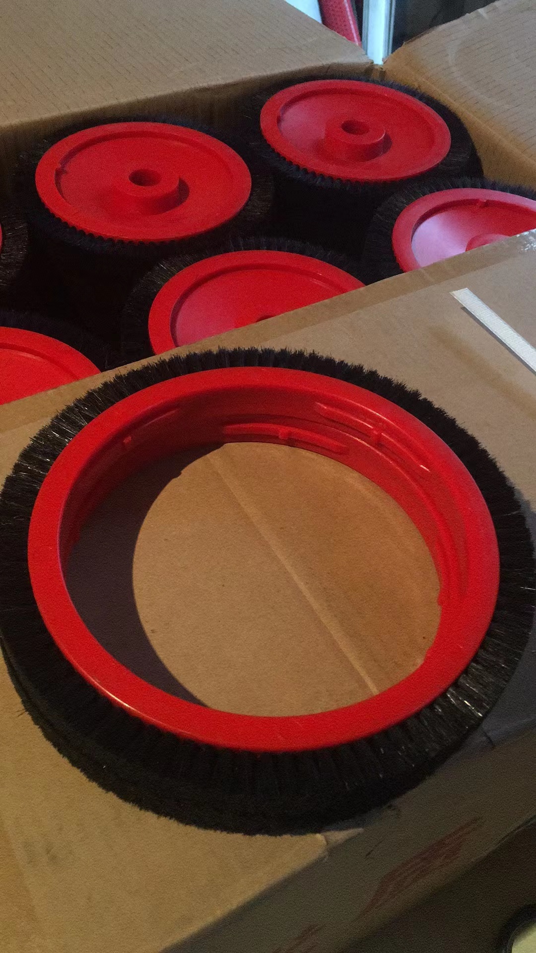 Monforts Big Brush Wheel Stenter Machine Spare Parts Wheel Brushes  # Premium Brush Wheel for Monforts Stenter Machines
