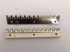 Monforts Stenter Machine Pin Plate| Pin Bar Copper Nickel Plated Carbon Steel Needle