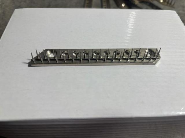 Stenter Machine Pin Plate, Double Row Needle Plate for Stenter, High-Temp Resistant Textile Finishing Equipment Spare Parts