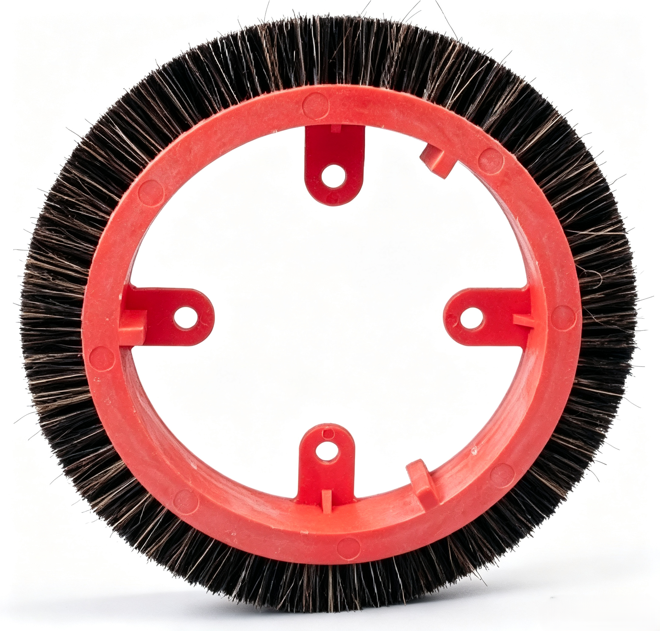 KRANTZ Stenter Machine Brush Wheel, Nylon / Horse Hair Brush for Textile Stenter Parts