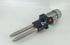 Two Finger Selvedge Uncurler with Motor | Stenter Frame Edge Spreader for Knitted & Woven Fabrics