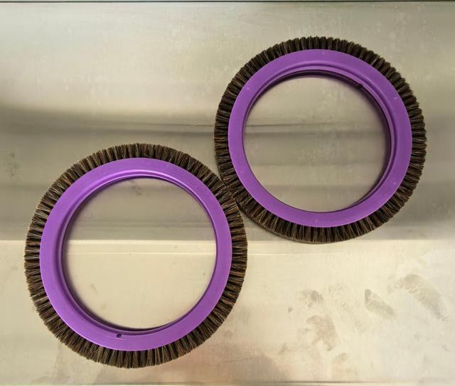 Bruckner Stenter Brush Wheel – Horse Hair, Pig Bristle & Nylon Options