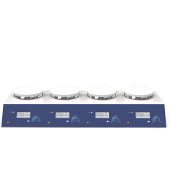 Labcarta Magnetic Hotplate Stirrer LCD 4 Channel Digital L340SM-H-4S