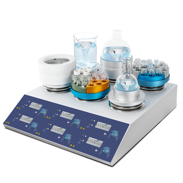 Multi-channel LCD digital heating magnetic stirrerIlabcarta Technology Co., Ltd.