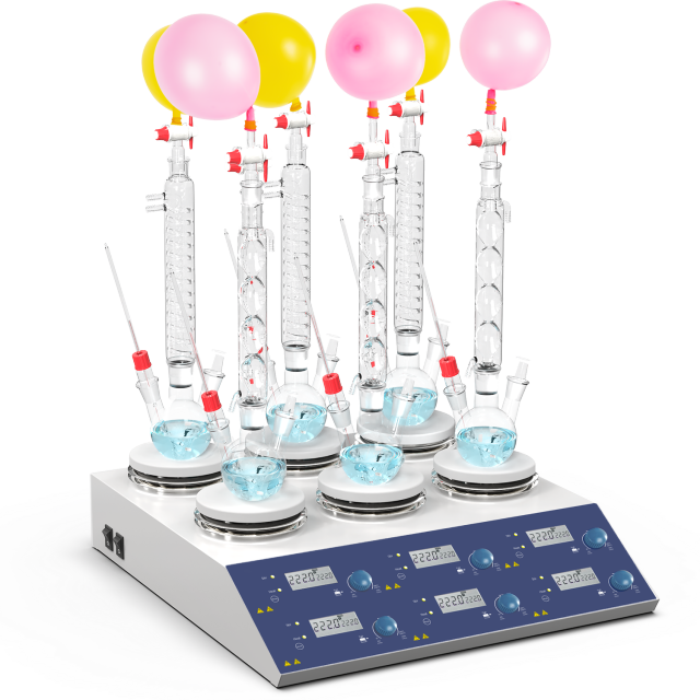 Multi-channel LCD digital heating magnetic stirrerIlabcarta Technology Co., Ltd.