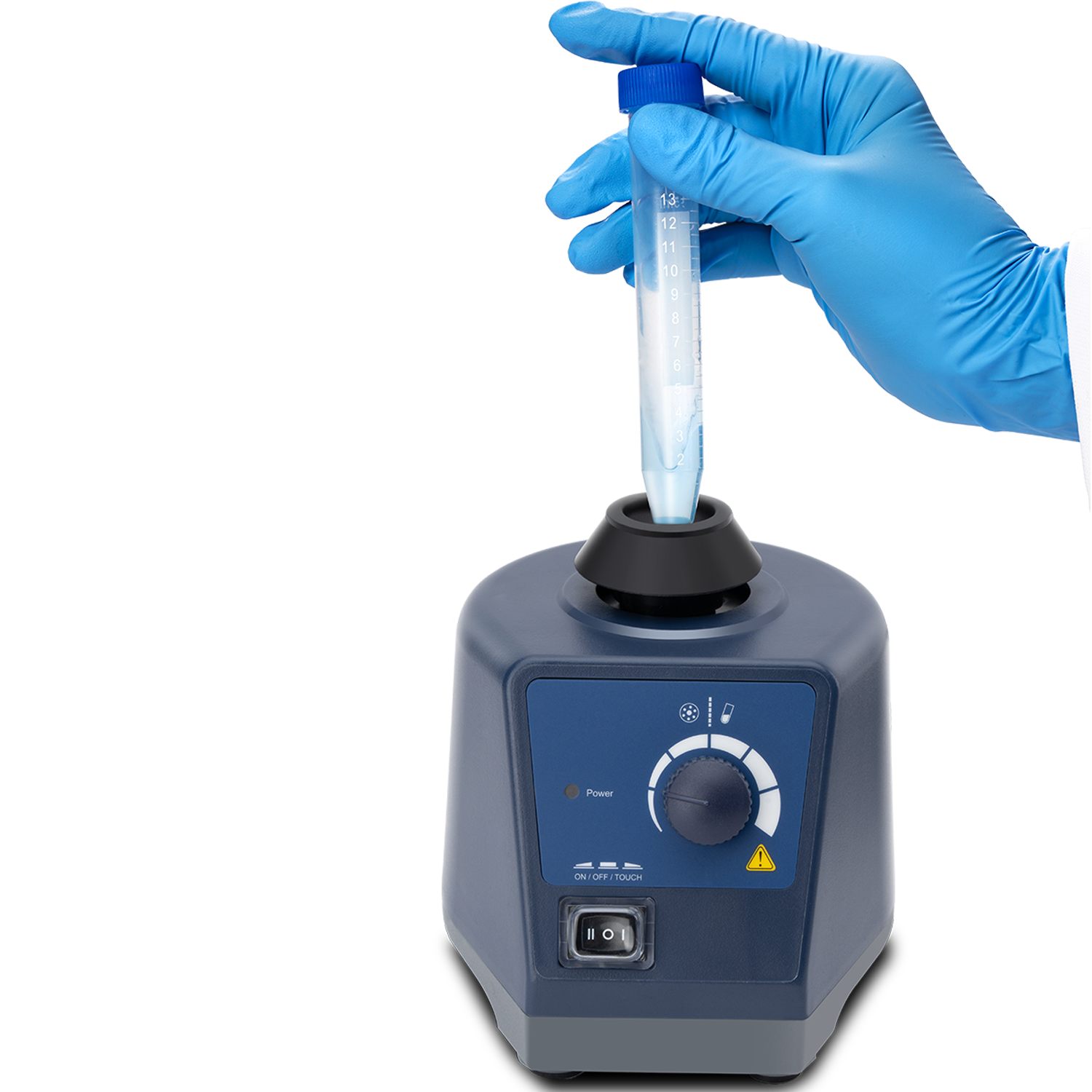Fixed speed Vortex Mixer for rapid mixing liquid samples in clinical and biology labs