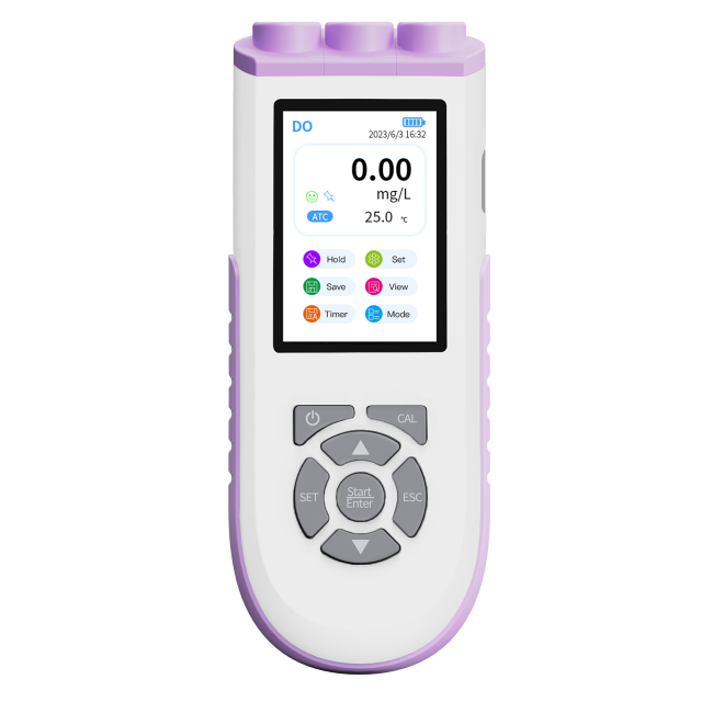 Portable Optical DO Meter full front view