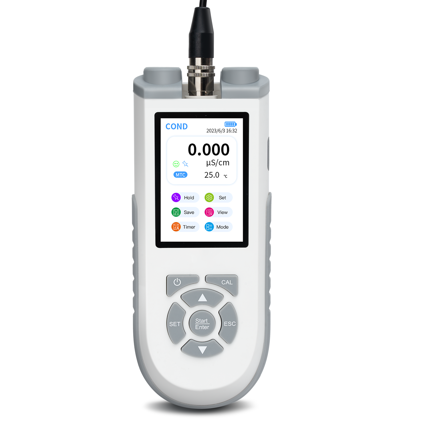 Labcarta portable multi parameter meter full front view
