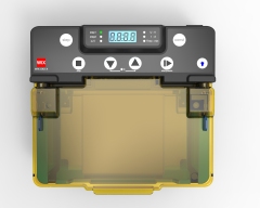 Horizontal blue‑light electrophoresis system for lab DNA RNA nucleic acid gel electrophoresis experiment