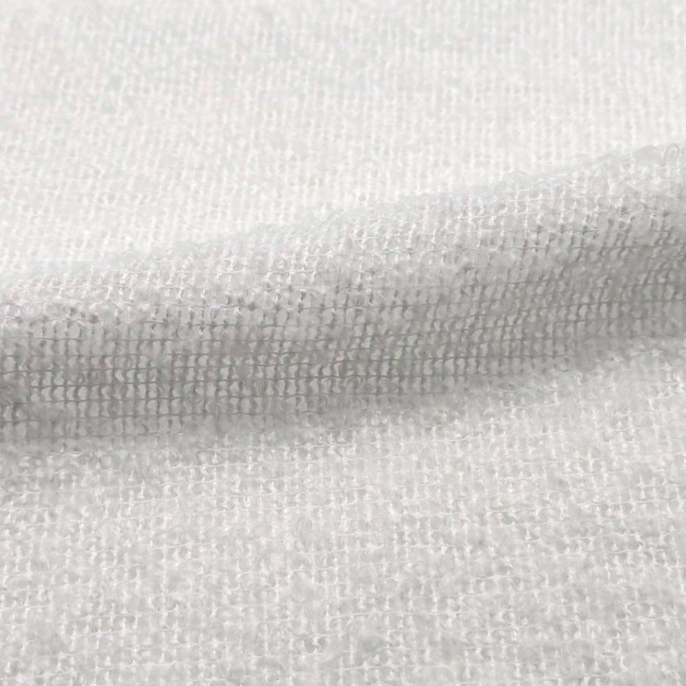 Muestra · Bouclé Nieve