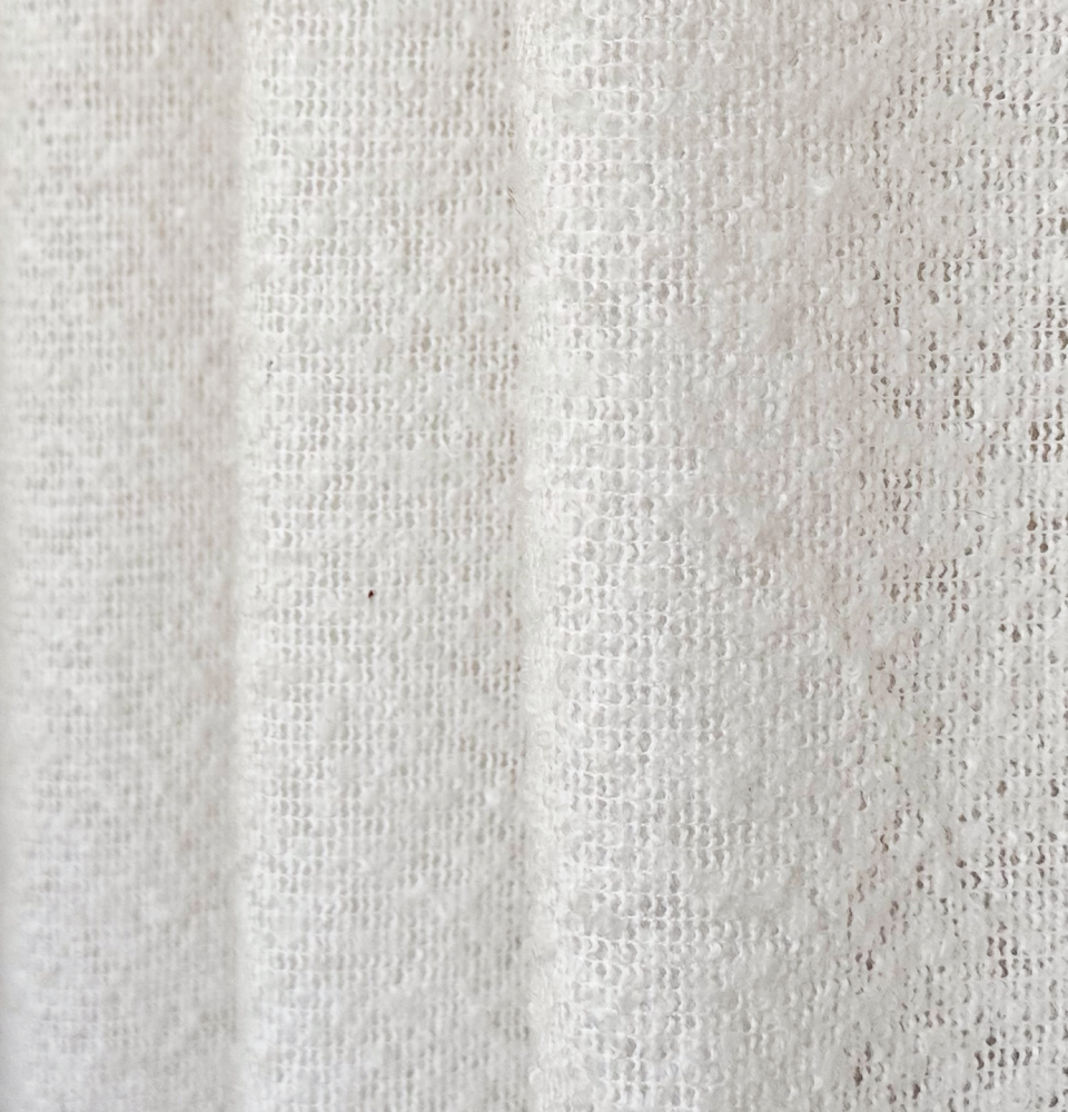 Muestra · Bouclé Nieve