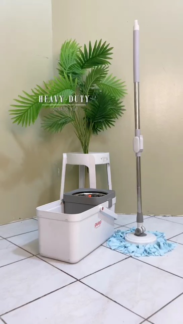 PMOP PREMIUM Spin Mop with Self Rotating Head and Absorbent Towel Cloth Labor-Saving Mop for Floor