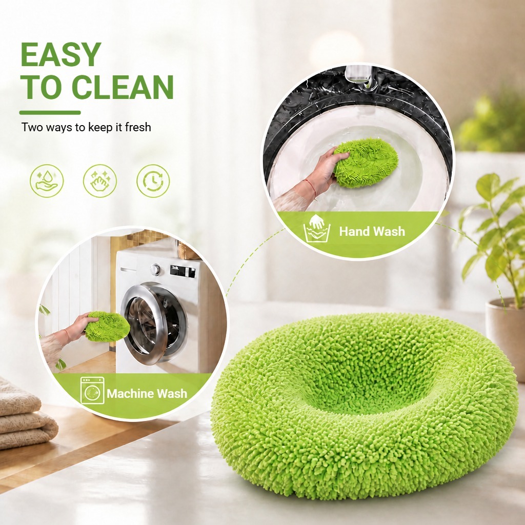 PMOP PREMIUM Electrostatic Dust Removal Mop for Floor Cleaning with Wet Dry Reusable Microfiber Pad