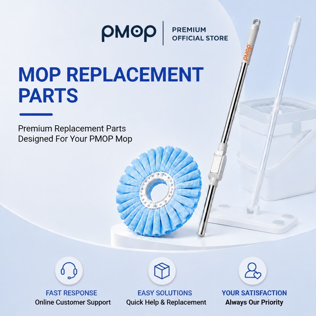 PMOP PREMIUM Mop Support Warranty and Replacement Parts