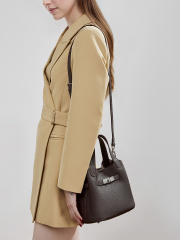 Wholesale Genuine Leather Basket Bag Manufacturer | Custom Water Bucket Design Handbag for Women | Louis Bags