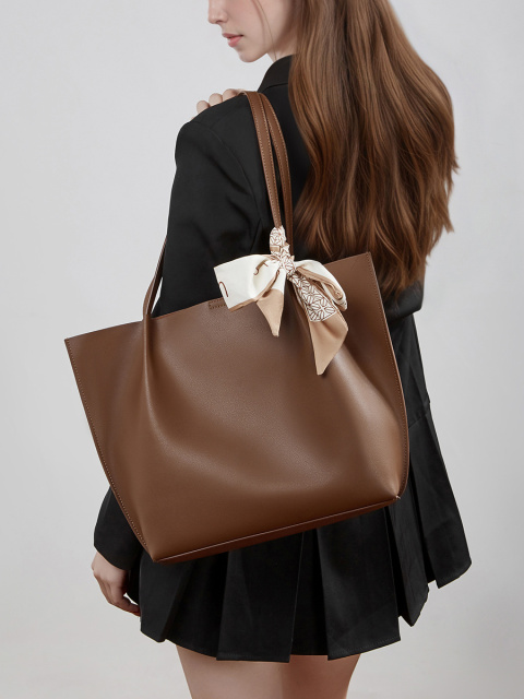 Wholesale Large Capacity Mother and Child Tote Bag Manufacturer | Custom Urban Simple Leather Handbag | Louis Bags
