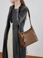 Wholesale Versatile Leather Hobo Bag Manufacturer | Custom Shoulder Crossbody Commuting Tote | Louis Bags