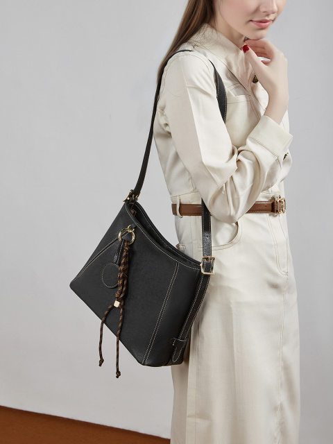 Wholesale Versatile Leather Hobo Bag Manufacturer | Custom Shoulder Crossbody Commuting Tote | Louis Bags