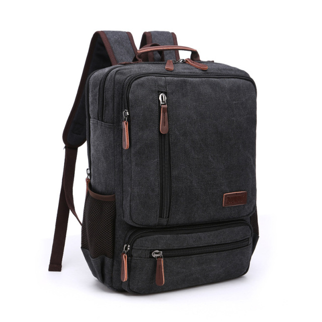 Wholesale Large Capacity Student Travel Backpack Manufacturer | Custom Retro Canvas Backpack Unisex | Louis Bags