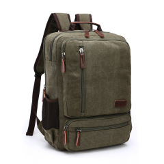 Wholesale Large Capacity Student Travel Backpack Manufacturer | Custom Retro Canvas Backpack Unisex | Louis Bags