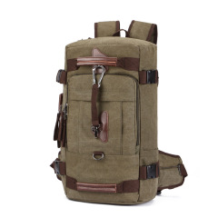 Wholesale 2-in-1 Convertible Canvas Backpack Manufacturer | Custom OEM/ODM Hiking Travel Bag for Men | Louis Bags