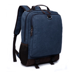 Wholesale Korean Style Canvas Backpack Manufacturer | Custom Multi-compartment Men's Casual Bag | Louis Bags