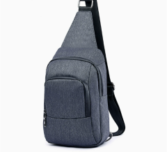 Wholesale Men's Waterproof Chest Bag Manufacturer | Custom Trendy Shoulder Crossbody Small Pack | Louis Bags