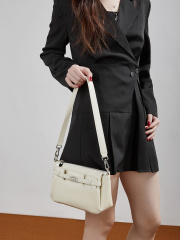 Wholesale Top Layer Oil Wax Leather Bag Manufacturer | Custom Women's Genuine Leather Shoulder Crossbody Handbag | Louis Bags