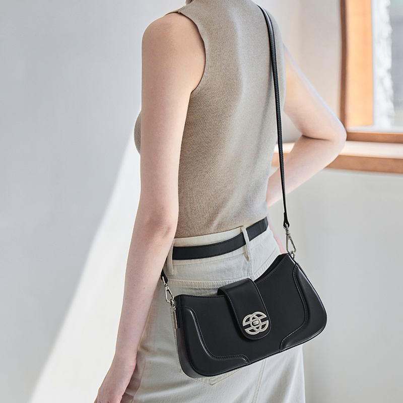 Wholesale Summer Genuine Leather Bag Manufacturer | Custom Niche Designer Shoulder Crossbody Handbag | Louis Bags