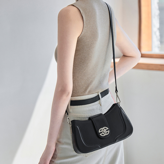 Wholesale Summer Genuine Leather Bag Manufacturer | Custom Niche Designer Shoulder Crossbody Handbag | Louis Bags