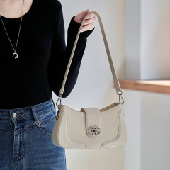 Wholesale Summer Genuine Leather Bag Manufacturer | Custom Niche Designer Shoulder Crossbody Handbag | Louis Bags