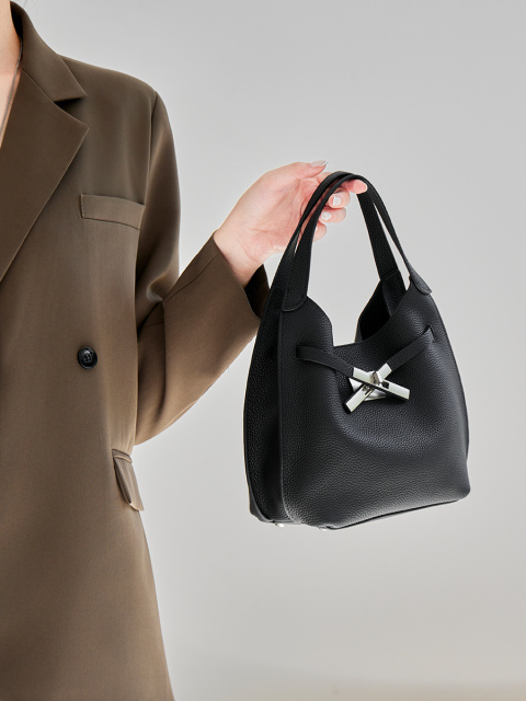 Wholesale TC Pattern Leather Bucket Bag Manufacturer | Custom Women's Shoulder Crossbody Handbag | Louis Bags