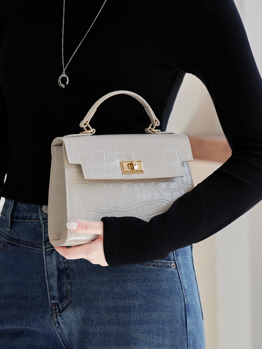 Wholesale Genuine Leather Kelly Bag Manufacturer | Custom Women's Shoulder Crossbody Handbag | Louis Bags