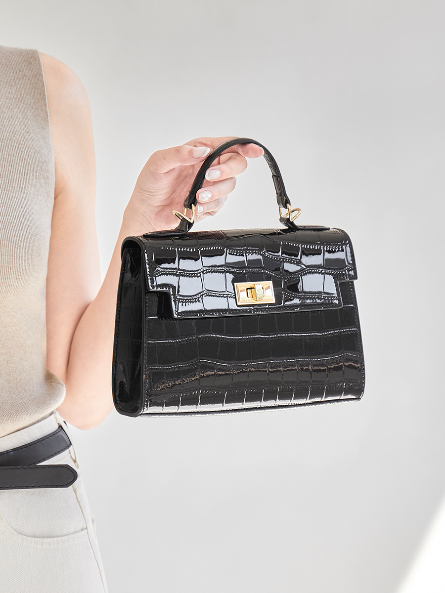 Wholesale Genuine Leather Kelly Bag Manufacturer | Custom Women's Shoulder Crossbody Handbag | Louis Bags