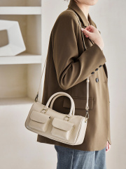 Wholesale Genuine Leather Pillow Bag Manufacturer | Custom Women's Shoulder Crossbody Handbag | Louis Bags