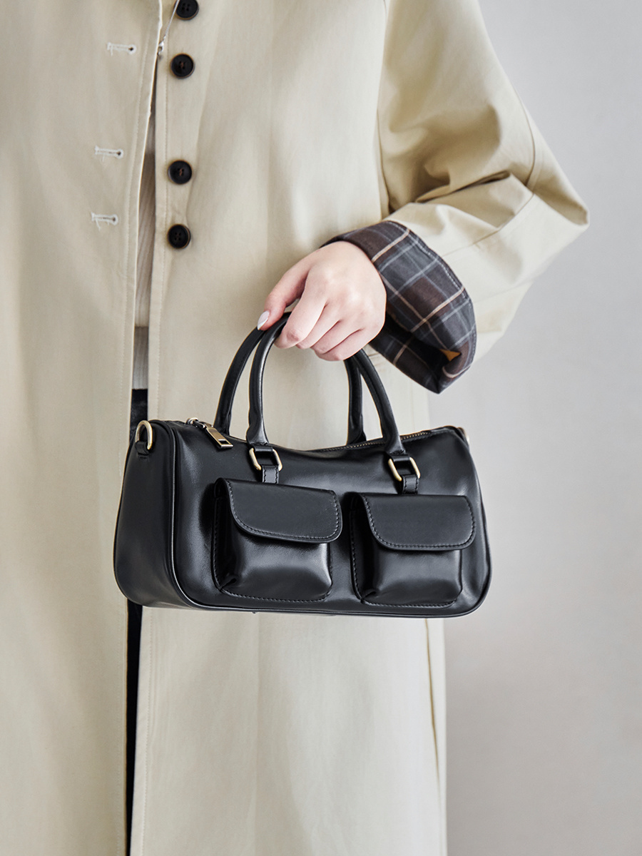 Wholesale Genuine Leather Pillow Bag Manufacturer | Custom Women's Shoulder Crossbody Handbag | Louis Bags