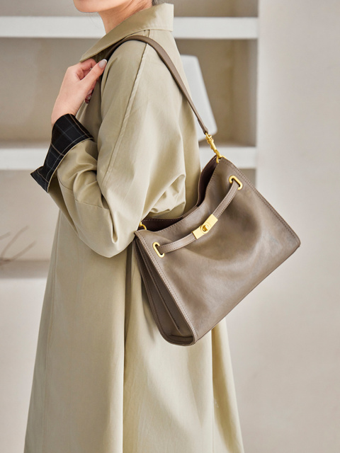 Wholesale Vintage Genuine Leather Bag Manufacturer | Custom Women's Shoulder Crossbody Handbag | Louis Bags